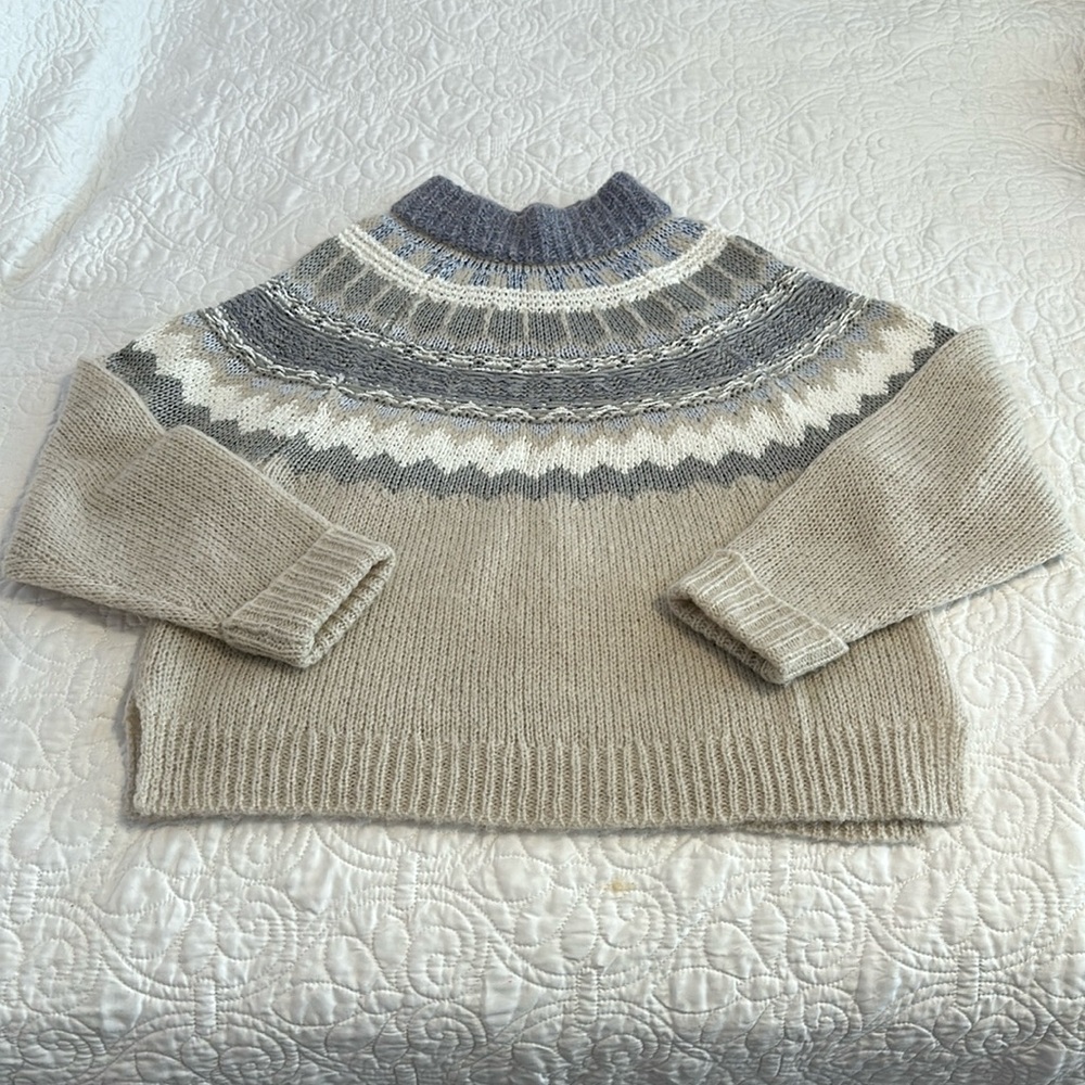 Caslon fair isle sweater